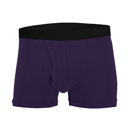 Mens Inco-Elite Trunk With Built in Pad- PURPLE (6001P)
