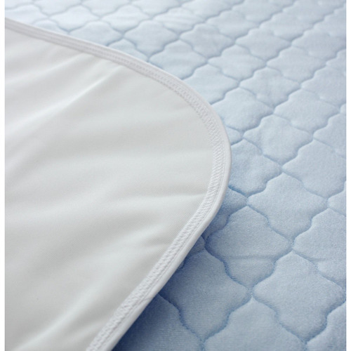 Super Kingsize Bound Bed Pad  with wings - 90cm x 180cm (2527)