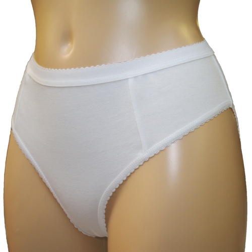 Ladies high leg incontinence brief from the womens incontinence product range.