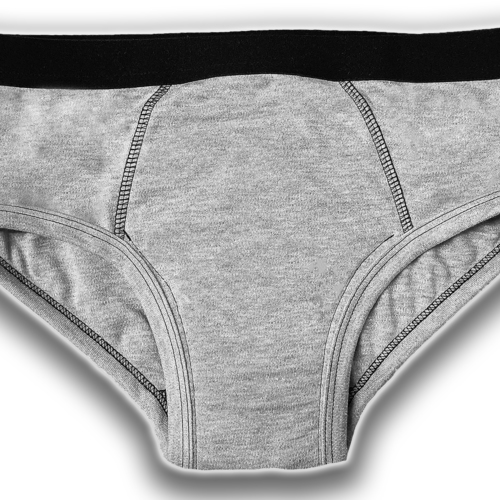 New Mens Padded Slip - Grey