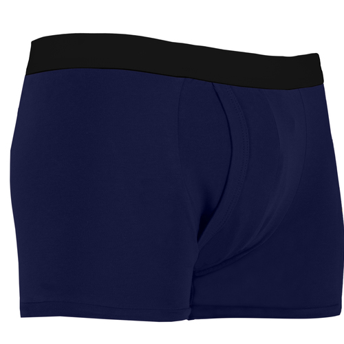 Mens Padded Trunk With Built in Pad- NAVY (6001N)  **NEW COLOUR OPTION**