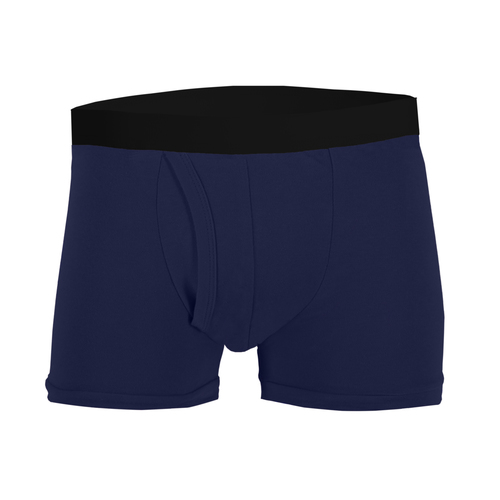 Mens Padded Trunk With Built in Pad- NAVY (6001N)  **NEW COLOUR OPTION**